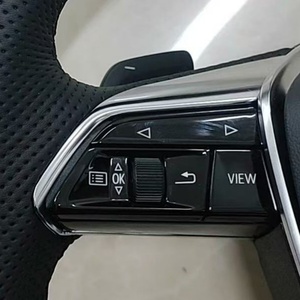 Volant pour <span class=keywords><strong>Audi</strong></span> A6 A3 A4 A5 Q5 <span class=keywords><strong>RS3</strong></span> RS7 Q7 C6 C8 A8 S6 S7 B8 B8.5 B9 S3 S4 S5 Sport Cuir Perforé Noir - Product Image 2