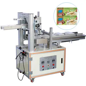 Automatic hot melt glue chicken stock cube paper box packing machine boxing machine cartons sealing machine