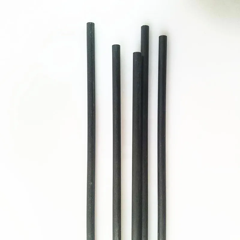 Özelleştirilmiş boyutu karbon Fiber katı çubuk 5mm 8mm 10mm karbon çubuk boş