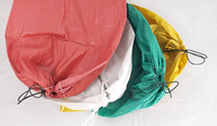 Emballage de stockage de cordon de logo personnalisable Sacs en plastique tissés en PP Sacs à cordon de logo personnalisables
