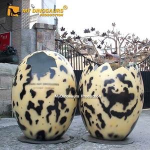 Œuf de dinosaure <span class=keywords><strong>en</strong></span> fibre de verre pour prendre des photos dans les parcs d'attractions - Product Image 4