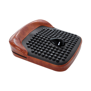 Cojín de masaje de piedra de germanio con ayuda de rehabilitación muscular del suelo pélvico grueso Kegel calentado con cojín de asiento - Product Image 3