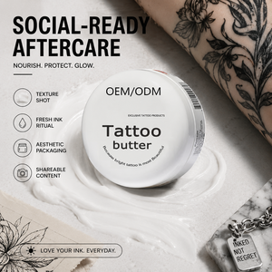 Crema para Tatuajes de Marca Privada para <span class=keywords><strong>Antes</strong></span>, Durante <span class=keywords><strong>y</strong></span> Después del Proceso de Tatuaje, Lubrica e Hidrata - Product Image 5