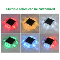 Projecteur LED solaire multicolore IP68 pour piscine, montage en surface, application sous-marine pour piscines