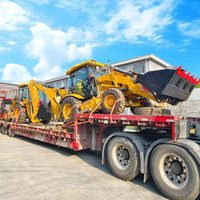LIVRAISON GRATUITE Petite chargeuse-pelleteuse 4X4 Ce Euro 5 Epa Digger Loader Tracteur avec chargeuse et pelleteuse