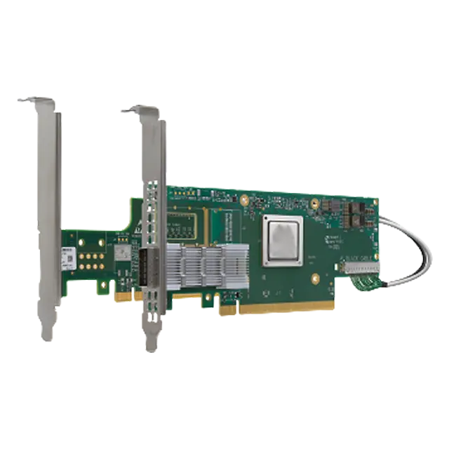 एनवीडिया मेलनॉक्स MCX654106A-HCAT कनेक्ट-X6 डबल इंटरफ़ेस 2*PCIe जेन 3.0 x16 IB-ईथरनेट नेटवर्क कार्ड