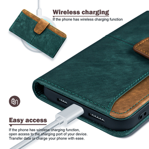 Étui de téléphone magnétique classique avec fentes pour cartes RFID et béquille pour Honor Magic 8 Pro 8 7 6 Lite 5 X9A X8B X7B Coque de protection - Product Image 3