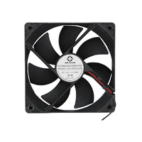 Ventilateur axial autoportant 12V CC sans balais à roulement à billes 12251HB pour boîtier d'ordinateur et serveur, en plastique, OEM ODM