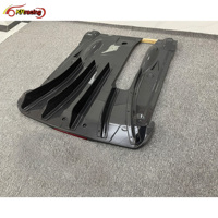 Diffuseur arrière en fibre de carbone de style Nismo avec canards et éclairage LED pour Nissan GTR R35 2012-2022