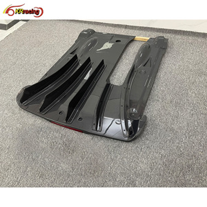 Diffusore Posteriore in Fibra di Carbonio Stile Nismo con Canard e Luce LED per Nissan GTR R35 2012-2022 - Product Image 3