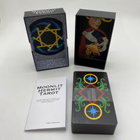 Jeu de cartes Oracle personnalisé haut de gamme à bon prix, cartes Oracle personnalisées idéales avec emballage en boîte supérieure et inférieure