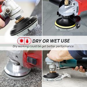 Disco de <span class=keywords><strong>Pulido</strong></span> de Diamante de Alta Calidad de 100 mm para Granito y Mármol, Disco de <span class=keywords><strong>Pulido</strong></span> de 4 Pulgadas para Pisos de Concreto, Abrasivo Muy Fino OEM - Product Image 5