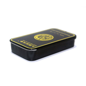 OEM impreso personalizado de caja de lata de té cuadrado pequeño bolsa de té contenedor con tapa deslizante - Product Image 6