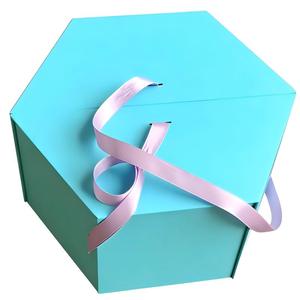 <span class=keywords><strong>Film</strong></span> d'impression de logo personnalisé pour boîte cadeau créative hexagonale de luxe pour chocolats et bonbons - Product Image 1