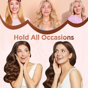 Fer à lisser électrique Portable PTC avec affichage de la température LED 3 fers à friser en céramique fer plat et baguette de vague de cheveux - Product Image 5