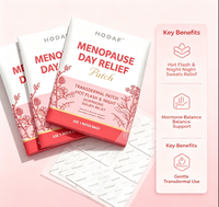 Patch transdermique pour soulager les symptômes de la ménopause chez la femme, équilibre hormonal, soulage les bouffées de chaleur et les sueurs nocturnes, patch de soutien pour la ménopause