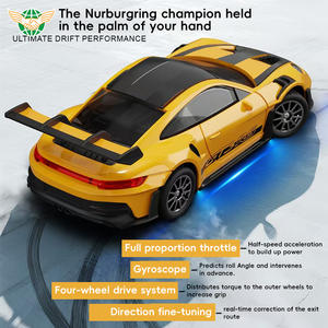 YF Autos de <span class=keywords><strong>Drift</strong></span> RC a Escala 1:43 Mini Autos de Derrape de Aleación a Control Remoto Juguetes para Niños Regalos de Cumpleaños Autos RC con Giroscopio - Product Image 5