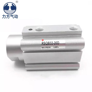 气动管件RSDQB40-25D/RSDQB40-25DF/DL/BK/TG/B双作用弹簧缸体，带电机黄铜/塑料体 - Product Image 2