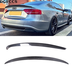 For A5 B8 B8.5 4Door Sportback 8TA S Style Carbon Fiber Rear Spoiler Trunk Wing 2009-2017 Carbon Fiber - Product Image 1