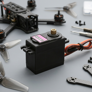 Moteur servo MG996R, couple de 13 kg.cm, 0,17 seconde, 60 degrés, 55 g, angle de direction de 180 à 360 degrés, pour drone, robot, modèle RC - Product Image 1