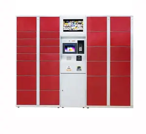 Smart Electronic Code Intelligent Parcel Deliver Locker With Windows Android System