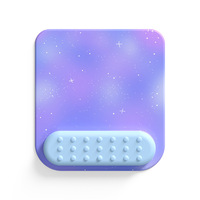 Protège-poignets pour bureau, tapis de souris, protège-poignets pour femme, support de poignet, tapis de souris antidérapant à dégradé pour ordinateur, vente en gros