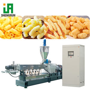 Máquina para Hacer Hojuelas de Maíz en Estado Nuevo, Línea de Producción de Snacks de Maíz Inflado, Extrusora de Snacks de Maíz Inflado, Máquina para Hacer Snacks de Maíz Inflado - Product Image 2