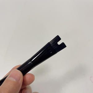 売れ筋自社ブランド鼻輪郭ブラシロゴなしなし2 in 1鼻輪郭U字型メイクアップブラシ - Product Image 1