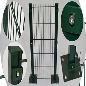 Clôture en grillage double fil de style allemand 656/868, panneaux de clôture de jardin en métal à double fil haute sécurité avec revêtement en poudre - Product Image 5