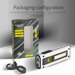 250ルーメン充電式ミニLED懐中電灯補助赤色光COBフラッドライトUSB-C懐中電灯ウォーキング,ハイキングMINIライト - Product Image 6