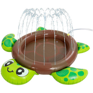 Inflatable Turtle Fountain Pool For Kids Spray Water Play Outdoor Garden Toy 3-6 Years Old - Product Image 4