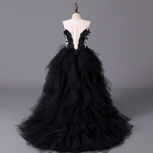 Vestido de <span class=keywords><strong>Boutique</strong></span> para Niñas de 2 a 12 Años, Vestido Brillante con Cola de Cisne para Niñas, para Desfiles y Concursos - Product Image 4