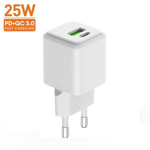 Vina 25w caricatore da muro Dual Usb universale adattatore da viaggio veloce ricarica Pd Super veloce Usb-c adattatore di alimentazione per <span class=keywords><strong>Samsung</strong></span> - Product Image 6