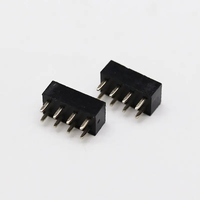 Échantillons gratuits Double rangée droite 2.54mm pas femelle broche en-tête Y Type U Type prise Smt Type 02 ~ 40 broches connecteur PCB