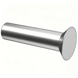 Remache sólido de acero inoxidable 304 a granel, cabeza CSK GB869, acabado blanco, alta resistencia, resistente a la corrosión, tamaño M2-M8 - Product Image 1