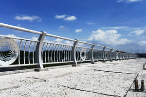 בצד הדרך בטיחות מעקה בטיחות נירוסטה גשר מעקה בטיחות מתכת גשר התרסקות מעקה בטיחות - Product Image 5