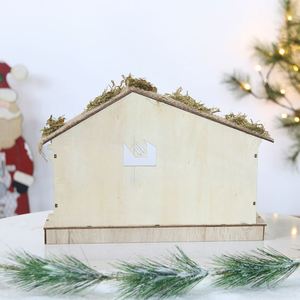 Productos en Oferta, Figuras de Natividad LED de 8L con Luz Blanca Cálida, Decoración Navideña con 2 Pilas AA, IP20 - Product Image 5