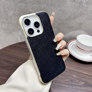 Housses de téléphone portable <span class=keywords><strong>en</strong></span> <span class=keywords><strong>cuir</strong></span> véritable <span class=keywords><strong>pour</strong></span> <span class=keywords><strong>iPhone</strong></span> <span class=keywords><strong>14</strong></span> <span class=keywords><strong>Pro</strong></span> étui <span class=keywords><strong>en</strong></span> <span class=keywords><strong>cuir</strong></span> de vache étui de téléphone portable magnétique - Product Image 1