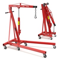 Grue de levage de moteur pliable à prix d'usine, en acier épaissi, 0,5t, 1t, 1,5t, 2t, grue hydraulique pour levage de moteur de voiture