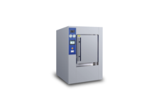 Peralatan Autoklaf AST-1.2 Baru, Sterilisasi Uap Murni dengan Vakum Berdenyut, Pembukaan Pintu Digital Manual, Kapasitas Besar, Bahan Stainless 304