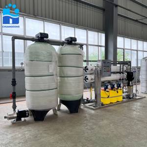 Industriële 4000lph Ro Plant Waterzuiveraar Grondwater Goed Omgekeerde Osmose Systeem Pomp <span class=keywords><strong>Filter</strong></span> Gootsteen Omgekeerde Osmose Machine - Product Image 1