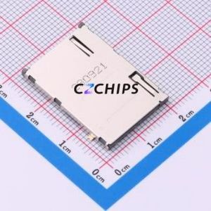 SIM-016-P6 SIM Card Connector SMD Connector Self-Return Type Mini SIM Card Card Holder With Card Detection - Product Image 1