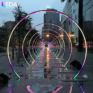 Leda sự kiện ngoài trời RGB <span class=keywords><strong>LED</strong></span> vòm cửa lối đi đường hầm Backdrop đứng cho các sự kiện Đảng trang trí - Product Image 1
