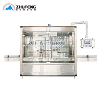 Machine de capsulage et d'étiquetage de remplissage automatique de sauce mayonnaise 500ml-5L