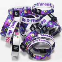 Bracelet RFID tissé Kofei, bracelet intelligent en tissu élastique, bracelet NFC réutilisable, bracelet d'entrée pour les fêtes