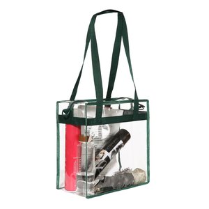 Bolsa Transparente Funcional para Eventos Deportivos 12x6x12, Bolsa Transparente Aprobada para Estadios con Correa Ajustable y Desmontable - Product Image 3