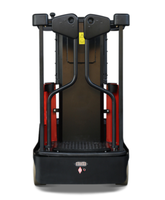 Chariot élévateur à palettes électrique 4x4 YCMG 1,5 tonne 2 tonnes, batterie lithium 24V, certifié CE, pour entrepôt