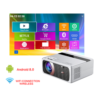 Cp600 Thông Minh Mini Chiếu Độ Nét Cao Rạp Chiếu Phim Gia Đình Với Wifi Cho Bluetooth LED Đèn Kỹ Thuật Số Giao Diện Đa Phương Tiện Nhà Máy - Product Image 6