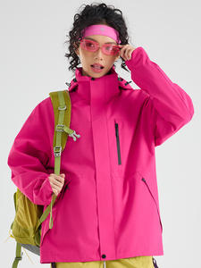 Veste imperméable en polaire unisexe classique et polyvalente trois en un, deux pièces - Product Image 2