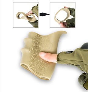 Housse de poignée en caoutchouc tactique pour la chasse, universelle, antidérapante, accessoire pour holster - Product Image 4